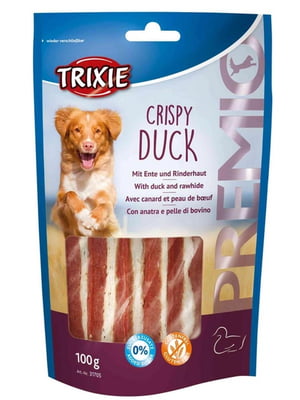 Лакомство для собак Trixie 31705 Premio Crispy Duck утка 100 г | 6654362