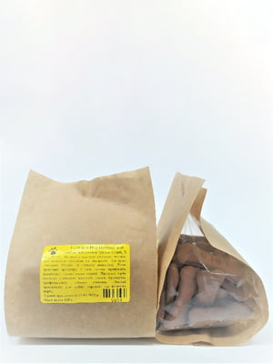 Печенье для собак EcoFood Dog косточки шоколодные, M 130 г | 6654386