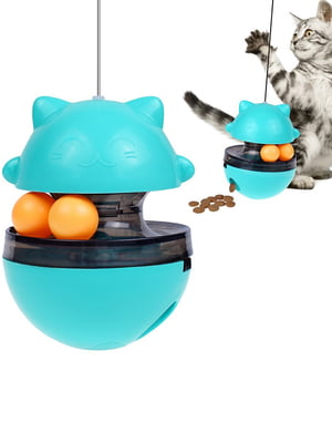 Іграшка-годівниця для котів BronzeDog PetFun L Актив Трек з м`ячиками | 6654406