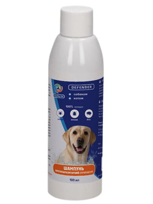 Шампунь противопаразитарный Healthy Pet Defender для собак и котов с пропоксуром 100 мл | 6654587