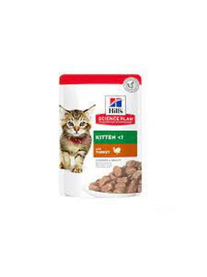 Павук Hill`s Science Plan Kitten для кошенят з індичкою 85г | 6654771
