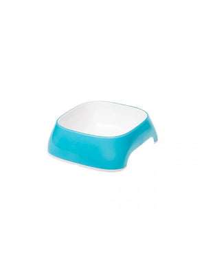 Ferplast Glam Extra Small Light Blue Bowl пластикова миска для собак та кішок блакитна, 200 мл | 6654781