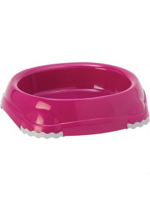 Миска для котів Moderna Smarty H пластикова рожева 210 мл 12 см | 6654796