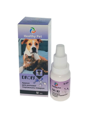 Краплі Healthy pet для ротової порожнини котів та собак 15 мл | 6654941