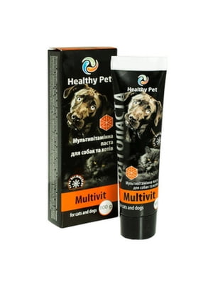 Healthy Pet мультивітамінна паста для котів і собак 100 мл | 6655034