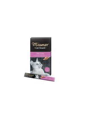 Miamor Cat Snack Malt-Cream Лакомство для вывода комков шерсти у кошек 15 г ЦЕНА ЗА ШТ | 6655068