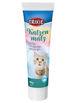 Паста для кошек Trixie Солод против комков шерсти 100 г | 6655073