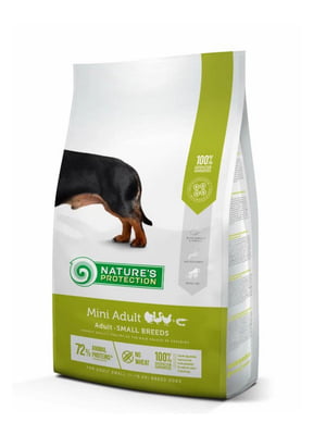 Сухой корм для собак Nature's Protection Mini Adult Small breeds 7,5 кг | 6655131