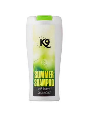 Летний антипаразитарный шампунь Summer Shampoo K9 от насекомых, клещей и блох для животных 300 мл | 6655249