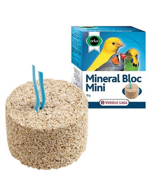 Минеральный блок Versele-Laga Orlux Mineral Bloc Mini для мелких птиц 70 г | 6655267