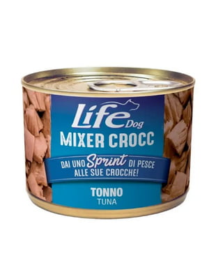 Консерва для собак холістик Life Dog Mixer Crocc Tonno з тунцем 150 гр | 6655840