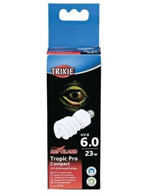 Лампа для террариума Trixie Tropic Pro Compact 6.0, 6×15.2 см, 23 Вт | 6655901