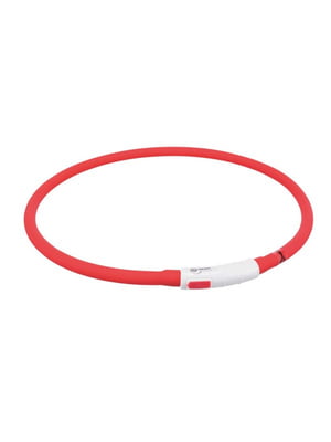 Ошейник Trixie 12643 светящийся с USB XS-XL 70 см 10 мм Красный | 6655930