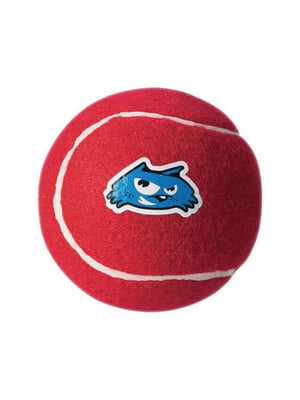 Іграшка для собак Rogz Molecule Ball Тенісний м`яч червоний 5 см | 6656127