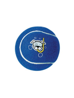 Іграшка для собак Rogz Molecule Ball Тенісний м`яч синій 6.5 см | 6656128