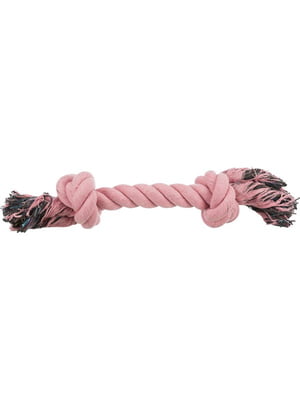 Іграшка для собак Trixie 3276 мотузка апорт з вузлами поліестер 40 см | 6656160