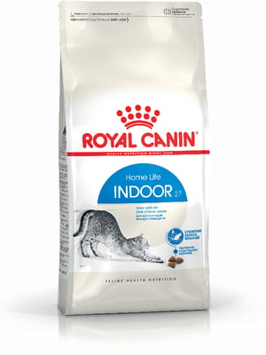 Сухой корм для котов от 1 до 7 лет Royal Canin Indoor живущих в помещении 400 г | 6656227