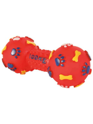 Іграшка для собак Гантель вініл з лапками Trixie 15 см | 6656301