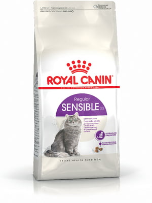 Сухой корм для котов от 1 года Royal Canin Sensible с чувствительным пищеварением 10 кг | 6656319