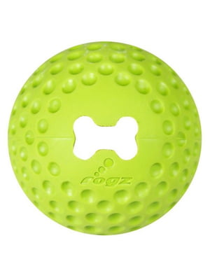 Игрушка для собак Rogz GUMZ мяч салатовый S | 6656501