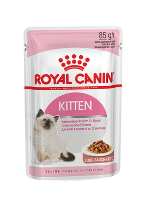 Консерва для кошенят Royal Canin Kitten Instinctive in gravy пауч 85 г | 6656527