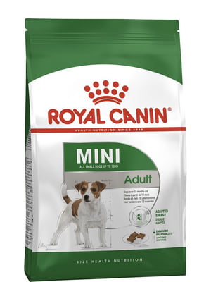 Сухой полнорационный корм Royal Canin Mini Adult для собак мелких пород от 10 месяцев 8 кг | 6656536