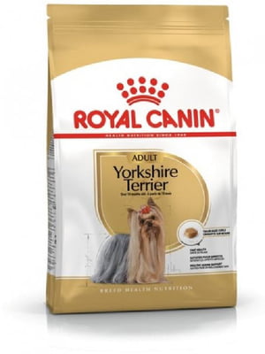 Сухий повнораційний корм Royal Canin Yorkshire Terrier Adult від 10 місяців 0.5 кг | 6656540