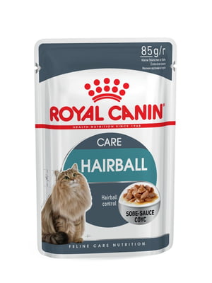 Консерва для дорослих котів для виведення вовни Royal Canin Hairball Care пауч 85 г | 6656581