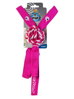 Іграшка для собак Rogz Cowboyz рожева L | 6656621
