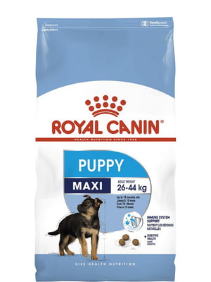 Сухий повнораційний корм Royal Canin Maxi Puppy для цуценят великих порід до 15 місяців 1 кг | 6656883