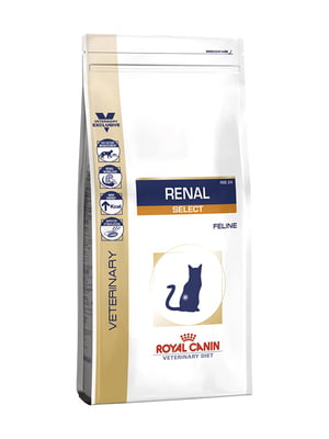 Сухой корм для взрослых котов Royal Canin Renal Select 4 кг | 6656898