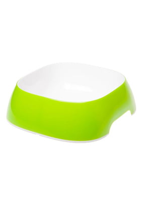 Пластикова миска для котів та собак Ferplast Glam зелена L 1,2 л | 6656917