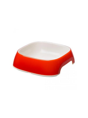 Пластикова миска для собак та кішок Ferplast Glam Medium Red Bowl червона 750 мл | 6656923