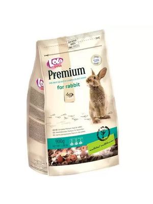 Корм для кролика Lolopets Premium 900 гр | 6657007