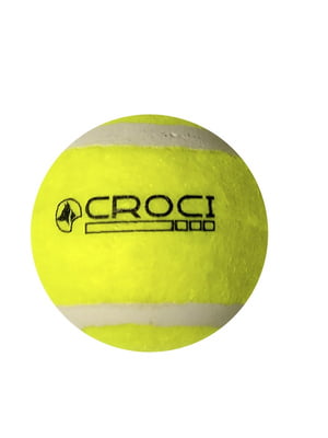 Іграшка для собак Croci м`яч тенісний з дзвінком 3,8 см | 6657110