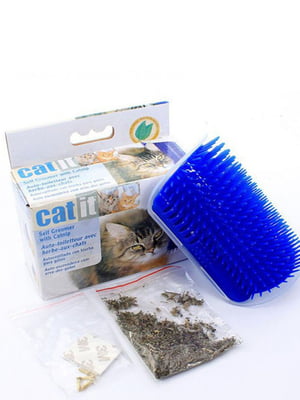 Іграшка-масажер Catit Self Groomer настінна для котів та собак | 6657116