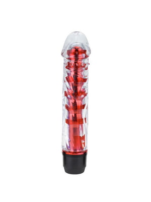 Гелевий вібратор для вагінальної мастурбації — червоний | 6657610