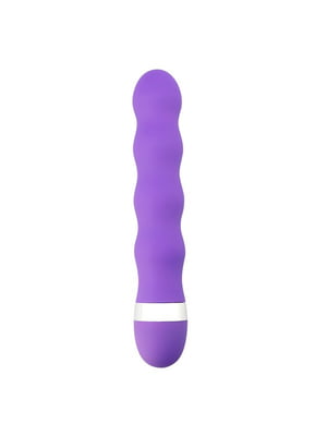 Водонепроникний силіконовий вібратор для вагінальної мастурбації — фіолетовий | 6657624