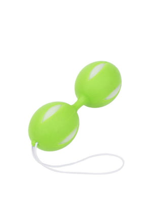 Вагінальні кульки для зміцнення м'язів піхви — зелені | 6657717