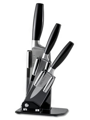 Набір кухонних ножів LAURITO на підставці (3 шт.) | 6665039