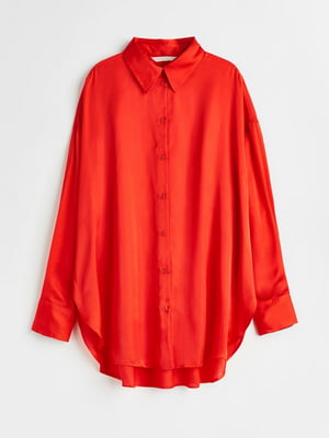 Блуза оверсайз оранжевого кольору | 6665547