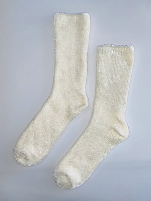 Шкарпетки молочного кольору | 6665885
