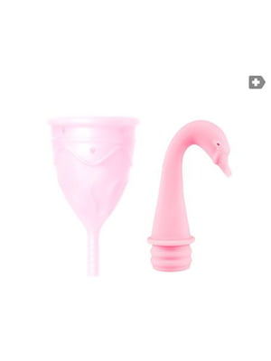 Менструальна чаша Femintimate Eve Cup розмір L із переносним душем, діаметр 3,8см | 6666421