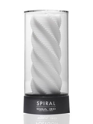 Мастурбатор  3D Spiral, дуже ніжний, з антибактеріального еластомеру зі сріблом | 6667326