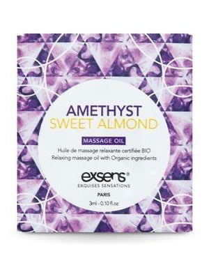 Пробник масажної олії  Amethyst Sweet Almond (3мл) | 6667469