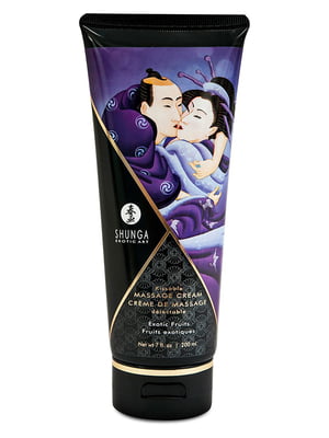 Їстівний масажний крем  Kissable Massage Cream – Exotic Fruits (200 мл) | 6667556