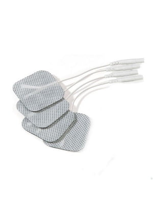 Самоклеючі електроди Mystim (4 шт) для електростимуляції, провідні | 6667896
