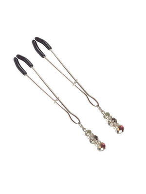 Затискач для сосків - Nipple Clamps Lovely Grey | 6670001