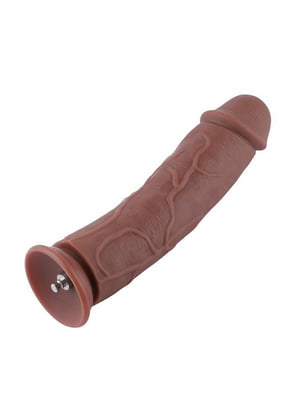 Силіконовий фалоімітатор для секс-машин 11″ Silicone Dildo, система KlicLok | 6670324