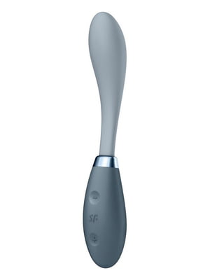 Вібратор G-Spot Flex 3 Grey з гнучким стовбуром із фіксацією положення | 6670720